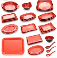 Ensembles de vaisselle de haute qualité assiettes en mélamine assiettes ovales en mélamine pour Restaurant