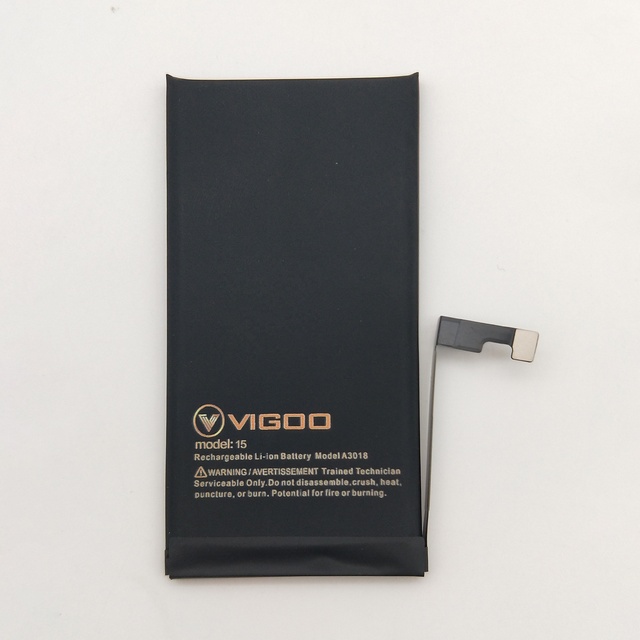 Vigoo OEM/ODM Replacement Lithium Ion Battery for Mobile Phone for Compatible 15 3349mAh High Capacity Rechargeable ROHS