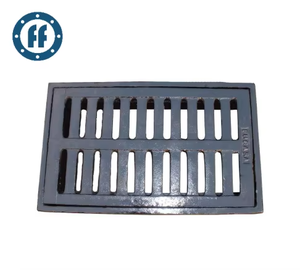 Produktbild von 8-Zoll Quadratischer Gully-Gitterrost – Schwerlast, Schwarz, Für Einfahrten & Abläufe