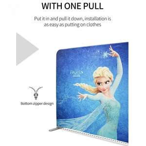 Studio di tensione tessuto Stand portatile foto Booth sfondo parete mostre sfondo Banner per evento - Product Image 4