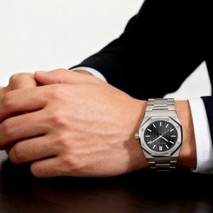 Nuevo Reloj de Hombre de Moda 2025, Ultrafino de 38MM, Cristal de Zafiro, Acero, Movimiento de Cuarzo VH31, Reloj de Pulsera Masculino - Product Image 3