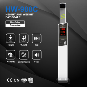 Báscula Médica Ultrasónica de Altura y <span class=keywords><strong>Peso</strong></span> HW-900C con Cálculo de IMC, Pantalla LED, Personalización OEM/ODM, Precisión de 0.1 kg - Product Image 2