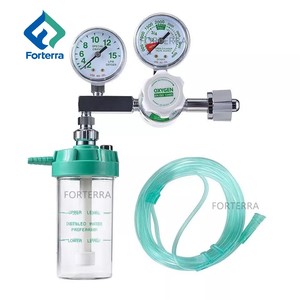Regulador de Oxígeno de Latón BS3 Personalizado, Conexión de Cilindro CGA de Acero Inoxidable, Regulador de Gas de Oxígeno Macho BS3 NPT - Product Image 6