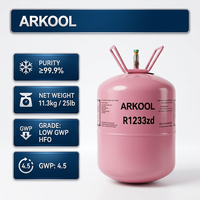 Gas Refrigerante ARKOOL R1233zd con 99.9% de Pureza para Enfriador Líquido AI, Mejor que R123, Certificado DOT, CE, REACH