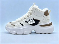 Baskets montantes épaisses 2026 Nouvelle Collection Semelle Épaisse Plateforme Style Daddy Homme Femme Décontractées Sport Automne