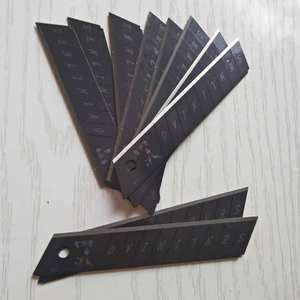 Cuchillas de Repuesto para Cuchillo Forest Bird, 118 mm, 0.6 mm de Grosor, Acero Negro, para Cortar Papel y Papel Tapiz - Product Image 4