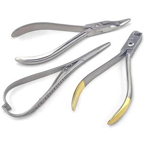 Pince orthodontique professionnelle Mathieu pour l'extraction de différents modèles d'attaches antérieures – Kit de forceps orthodontiques manuels - Product Image 1