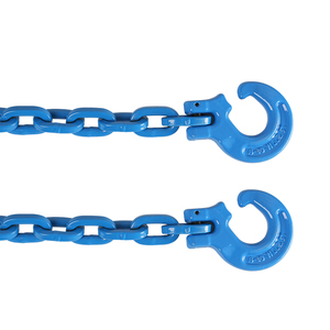 Chaîne en acier allié <span class=keywords><strong>Bohu</strong></span> G100 en gros, haute résistance, structure soudée au zinc pour ancrage de moto et usage maritime - Product Image 2
