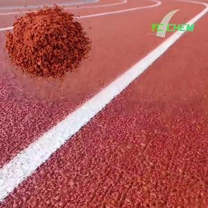 Granulés de caoutchouc EPDM à bonne élasticité pour les surfaces sportives, surface de terrain de jeu, sol en caoutchouc, surface de piste de course - Product Image 2