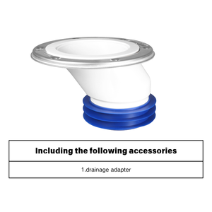 Flangia Offset per Spostamento <span class=keywords><strong>Scarico</strong></span> WC, Regolazione Posizione Installazione WC con Guarnizione - Product Image 2