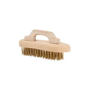 Toolland BROSSE MÉTALLIQUE-24 cm-MANCHE EN BOIS - Product Image 1