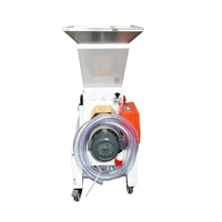 Broyeur de plastique silencieux à axe unique HY 2HP à vitesse lente 24 tr/min SKD 11 lames avec moteur et engrenage, faible bruit 380V