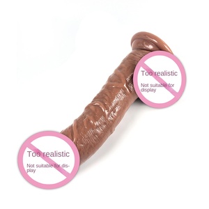 Silicone cảm ứng thực sự cảm giác nữ dildo eo lớn dày Thi Đua Món Ăn Dành cho người lớn quan hệ tình dục đồ chơi cho nam gốc thủ dâm - Product Image 3