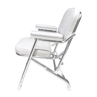 Chaise pliante en aluminium Xiamen Sunshine Marine : robustesse et confort pour la pêche ou la détente – Accessoire pour bateau/yacht/kayak