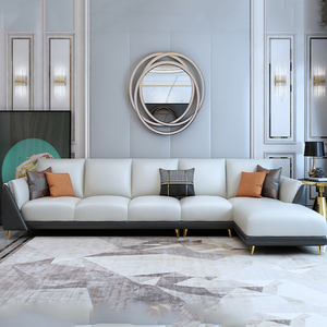 Guangdong villa divan l Diseño de forma de sofá de la Sala - Product Image 1
