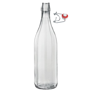 Botella de vidrio acanalado de 1 litro para herramienta de torneado - Product Image 1