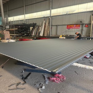 Volets roulants en aluminium isolés thermiquement sur mesure pour façade <span class=keywords><strong>de</strong></span> bâtiment, <span class=keywords><strong>porte</strong></span> <span class=keywords><strong>de</strong></span> <span class=keywords><strong>garage</strong></span> extérieure, couleur RAL personnalisée, prix d'usine pas cher - Product Image 5