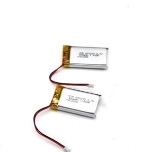 Original 3,7 V 400mAh Batería de polímero de litio 602035 Bolsa Baterías recargables de iones de litio para equipos de sensores - Product Image 2