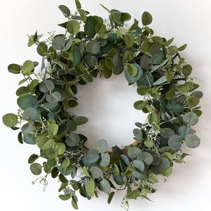 Artificial <strong>Wreath</strong> <strong>for</strong> Home <strong>Front</strong> <strong>Door</strong> Decoration Green Plants <strong>Spring</strong> <strong>Wreath</strong> Stock <strong>for</strong> Mother's Day &amp; Christmas - Product Image 1