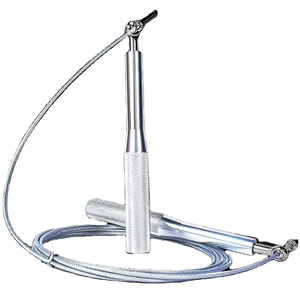 JANNATSPORTS JN654 Corde à sauter professionnelle réglable pour la gym et le fitness, logo personnalisé, portable, détachable, en alliage d'aluminium, unisexe - Product Image 4