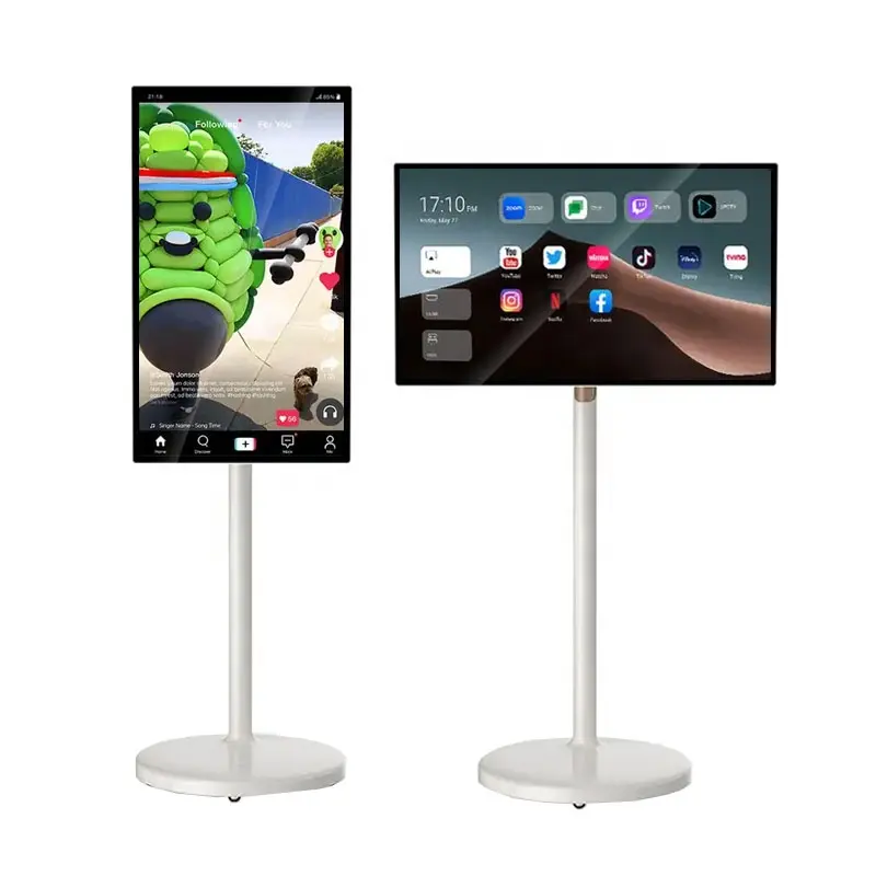 Màn hình cảm ứng 32 27 inch Stand by me TV xách tay màn hình TV cho yoga tập thể dục trò chơi video player