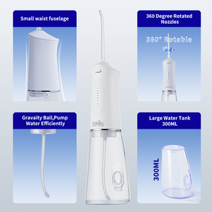 OEM NEW IPX7 irrigatore orale portatile per acqua dentale ricaricabile a getto d'acqua dentale dispositivo per la pulizia orale dei denti - Product Image 4