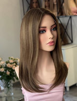 Perruque Sheitel juive de luxe en cheveux humains bruts européens, coupe bob, avec dentelle, nœuds simples, nœuds invisibles, pré-épilée, ligne de cheveux naturelle