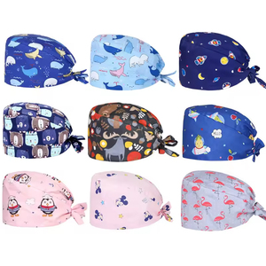 Venta al por mayor ajustable enfermera médico sombrero mascota <span class=keywords><strong>veterinario</strong></span> dentista trabajo sombrero Hospital clínica hombres mujeres enfermera médico Scrubs Dental sombrero - Product Image 6