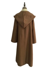 Al por mayor: Disfraz de cosplay de uniforme Jedi con capucha, trajes de caballero, túnica negra, capa con capucha de Darth para Halloween - Product Image 5
