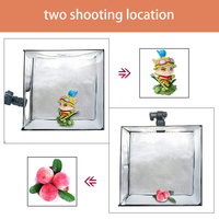 Boîte à lumière pour studio photo 32 "x 32", grande boîte à lumière pour produit, kit de tente de prise de vue photomaton professionnel