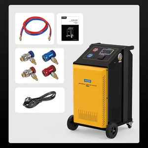 Máquina de Recuperación y Recarga de Aire Acondicionado Automática Dual para Automóviles R134a, Máquina de Recuperación y Llenado de Refrigerante para Automóviles LM - Product Image 5