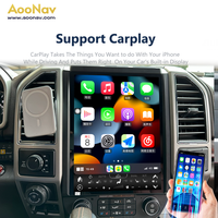 AOONAV 13 "IPS QHD coche Radio táctil estéreo pantalla GPS navegación Carplay reproductor Multimedia para Ford F150 2015-2023 Unidad Principal