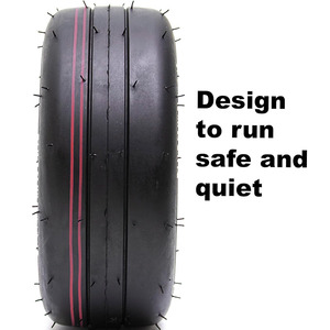 Pneus en caoutchouc lisses sous vide 80/60-5 pour <span class=keywords><strong>trottinette</strong></span> électrique, pièces de rechange pour kart à pédales avec rainures de drainage pour la conduite urbaine - Product Image 3