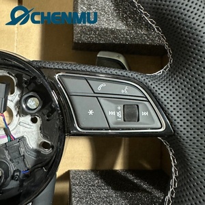 Volant en cuir sur mesure pour <span class=keywords><strong>Audi</strong></span> A3 A4L A5 A6L A7 Q2L Q3 Q5 Q5L Q7 <span class=keywords><strong>TT</strong></span> TTS <span class=keywords><strong>Coupé</strong></span> <span class=keywords><strong>TT</strong></span> Roadster <span class=keywords><strong>TT</strong></span> <span class=keywords><strong>RS</strong></span> - Product Image 4