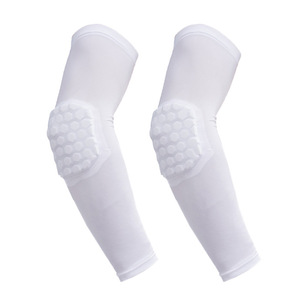 Manchon de compression sportif en mousse alvéolée de haute qualité, respirant et léger, pour le genou, idéal pour la course et le volley-ball - Product Image 3