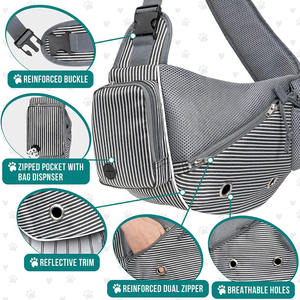 Free sample Recycled Pet Backpack Travel Portable Bag Luxury Designer <b>Dog</b> <b>Carrier</b> Bag <b>Carrier</b> Chest Backpack <b>Dog</b> <b>Sling</b> <b>Carrier</b> - Product Image 3