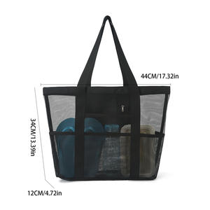 <span class=keywords><strong>Bolsa</strong></span> <span class=keywords><strong>de</strong></span> <span class=keywords><strong>playa</strong></span> <span class=keywords><strong>de</strong></span> malla Multicolor, <span class=keywords><strong>bolsa</strong></span> <span class=keywords><strong>de</strong></span> mano <span class=keywords><strong>de</strong></span> gran capacidad <span class=keywords><strong>para</strong></span> diario al aire libre, crucero, piscina, <span class=keywords><strong>juguetes</strong></span>, almacenamiento, vacaciones en la <span class=keywords><strong>playa</strong></span>, elementos esenciales - Product Image 2