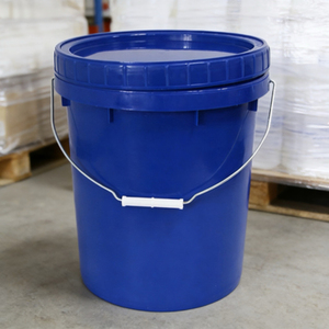 Support for customized Factory direct sales High-quality PP food-grade material metal handle 18L plastic <b>bucket</b> <b>with</b> <b>lid</b> - Product Image 2