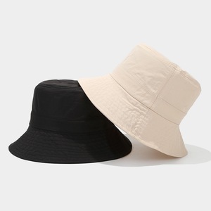 Wholesale 2024 Summer New Arrival Fashion Women Men Color Breathable Waterproof Sun <strong>Hat</strong> Blank Fast Dry <strong>Bucket</strong> <strong>Hat</strong> - Product Image 3