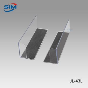 Diviseur d'<span class=keywords><strong>étagère</strong></span> magnétique professionnel en PS, en forme <span class=keywords><strong>de</strong></span> T/L, surface lisse, organisateur <span class=keywords><strong>de</strong></span> présentation transparent pour supermarché - Product Image 2