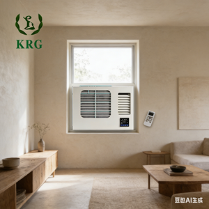<span class=keywords><strong>Aire</strong></span> Acondicionado Compacto de <span class=keywords><strong>Ventana</strong></span> KRG de 12000 BTU, Alto Flujo de <span class=keywords><strong>Aire</strong></span>, Bajo Voltaje, Funcionamiento Estable para Áreas Rurales y Regiones con Voltaje Instable - Product Image 4