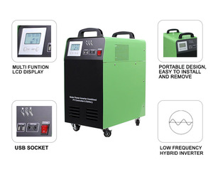 Système d'énergie solaire portable tout-en-un SNADI 1000W adapté - Product Image 4