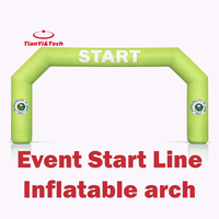 Arche gonflable publicitaire pour marathon, festival de musique, décoration, entrée extérieure
