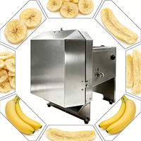 Compacte bananen snijmachine 11,5 kg gemotoriseerd voor nachtmarkten in Zuidoost-Azië. Geen zware machines, makkelijk te verplaatsen. Groentesnijder.