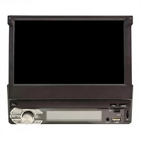 Reproductor MP5 para Auto de 7 Pulgadas y 1 Din, Pantalla Táctil Capacitiva IPS, Sistema de Audio y Video Estéreo Multimedia para Auto