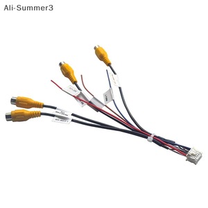 1セット ホワイトブラック 2ピン IP67規格 12V 防水 ナイロン絶縁 裸銅導体 ワイヤーハーネス 自動車・バイク用 - Product Image 5