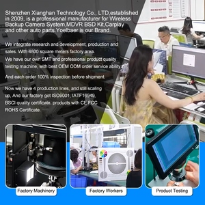 ระบบกล้องมองหลัง 10.1 นิ้ว 4CH ควบคุมผ่านแอพ WiFi พร้อมฟังก์ชั่น GPS และระบบเตือนจุดบอดสำหรับรถบรรทุก ชุดกล้องบันทึกภาพ DVR สำหรับรถบรรทุกหนัก - Product Image 6