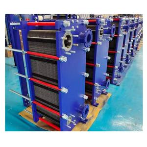 เครื่องแลกเปลี่ยนความร้อนแบบแผ่นสแตนเลสแบบถอดได้เครื่องแลกเปลี่ยนความร้อนแบบแผ่นทำความเย็น/เครื่องทำความร้อนแบบหลายอุตสาหกรรม - Product Image 4
