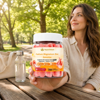 Gummies apaisantes pour la santé cardiaque, l'énergie, le calcium, le magnésium, le zinc et les vitamines, pour soutenir le métabolisme, naturelles