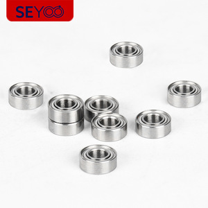 Roulements à billes miniatures à gorge profonde SeYoo 5x10x4mm ZZ scellés en acier chromé de précision P0 pour brosse à dents électrique et équipement de fitness - Product Image 1